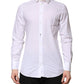White GOLD Cotton Long Sleeves Men Formal Shirt
