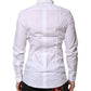 White GOLD Cotton Long Sleeves Men Formal Shirt