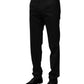 Black Wool Formal Dress Pants