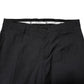 Gray Striped Cotton Formal Pants