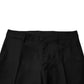 Black Wool Formal Men Slim Pants