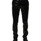 Black Sequined Embellishment Pants
