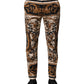 Multicolor Floral Print Dress Pants