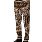 Multicolor Floral Print Dress Pants