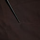 Brown Cotton Formal Dress Pants
