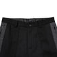 Black Gray Fantasy Cotton Formal Slim Pants