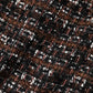 Multicolor Sleeveless Mini Tweed A-line Dress