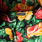 Multicolor Floral Puffer Hooded Jacket