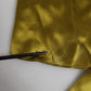 Green Ascot Collar Long Sleeves Blouse Top
