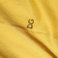 Mustard Collared Short Sleeves Blouse Top