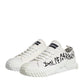 White Cotton NS1 Low Top Sneakers Shoes