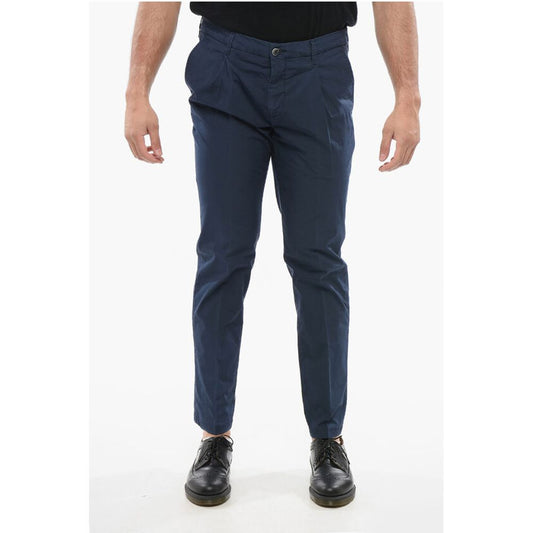Cotton Pants with Belt Loop