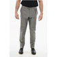 Blended Linen Bouclè Effect Pants with Four Pockets