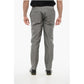 Blended Linen Bouclè Effect Pants with Four Pockets