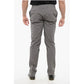 Embossed Cotton Pants with Double Buttons Clousure