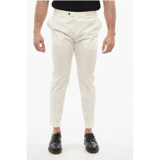 Cotton Pants with Cuffs