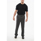Cool Wool Pants with Striped Motif