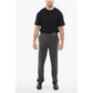 Cool Wool Pants with Striped Motif