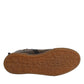Brown Horse Leather Mid Calf Boots Shoes