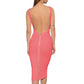 Pink Viscose Dress