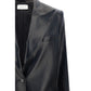 Leather Blazer Jacket