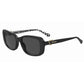 Black Haircalf Sunglasses