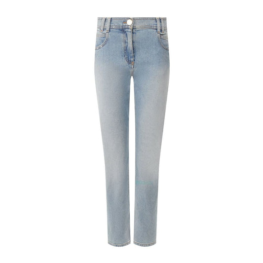Blue Cotton Jeans & Pant
