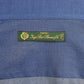 Blue Cotton Men's Shirt