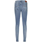 Blue Cotton Women Jeans