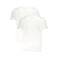 White Cotton Men Underwear Shirt