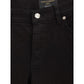 Black Cotton Jeans Denim
