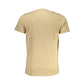 Beige Cotton Men's T-Shirt