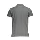 Brown Cotton Men Polo Shirt