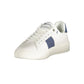 White Polyester Men Sneaker
