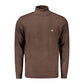 Brown Polyamide Men Sweater