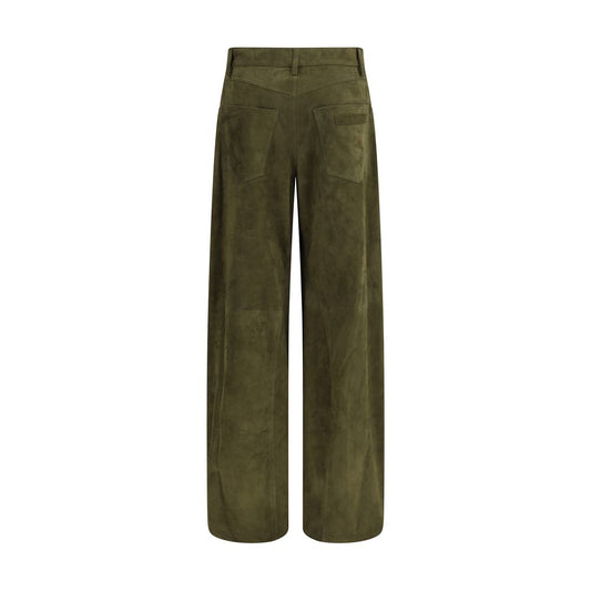 Suede Pants