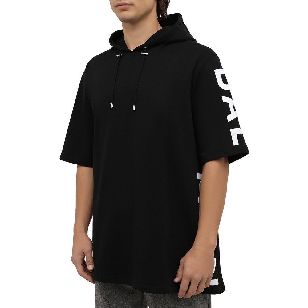Black Cotton Sweater