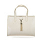 Gray Polyethylene Women Handbag