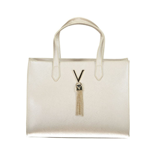 Gray Polyethylene Women Handbag