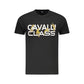 Black Cotton Men's T-Shirt