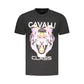 Black Cotton Men T-Shirt