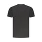 Black Cotton Men T-Shirt