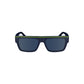 Blue Plastic Men Sunglasses