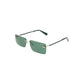 Green Metal Women Sunglass