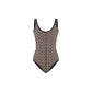 White Wool Women Bodysuit