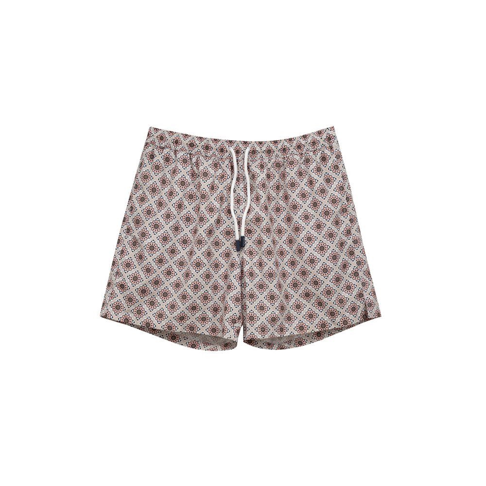 Pink Polyester Swim Short