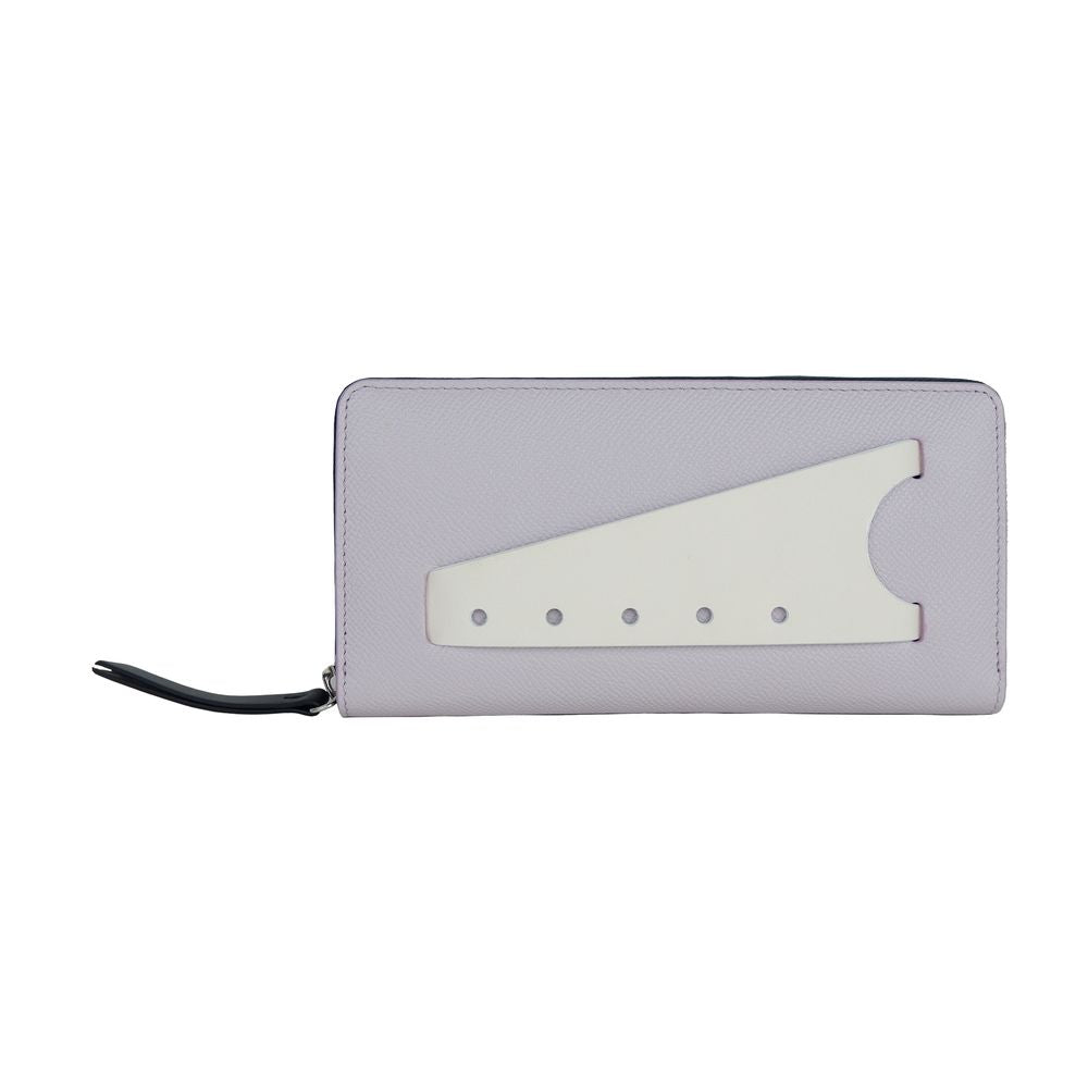 Purple Calfskin Wallet