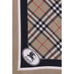 Silk Check Scarf