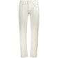 White Cotton Men Jeans