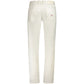 White Cotton Men Jeans